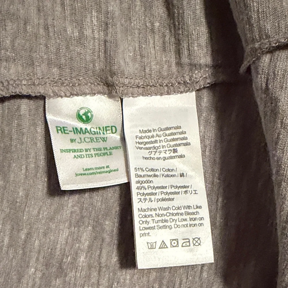 J. Crew Gray Peace Graphic Tee NWT - Picture 5 of 7